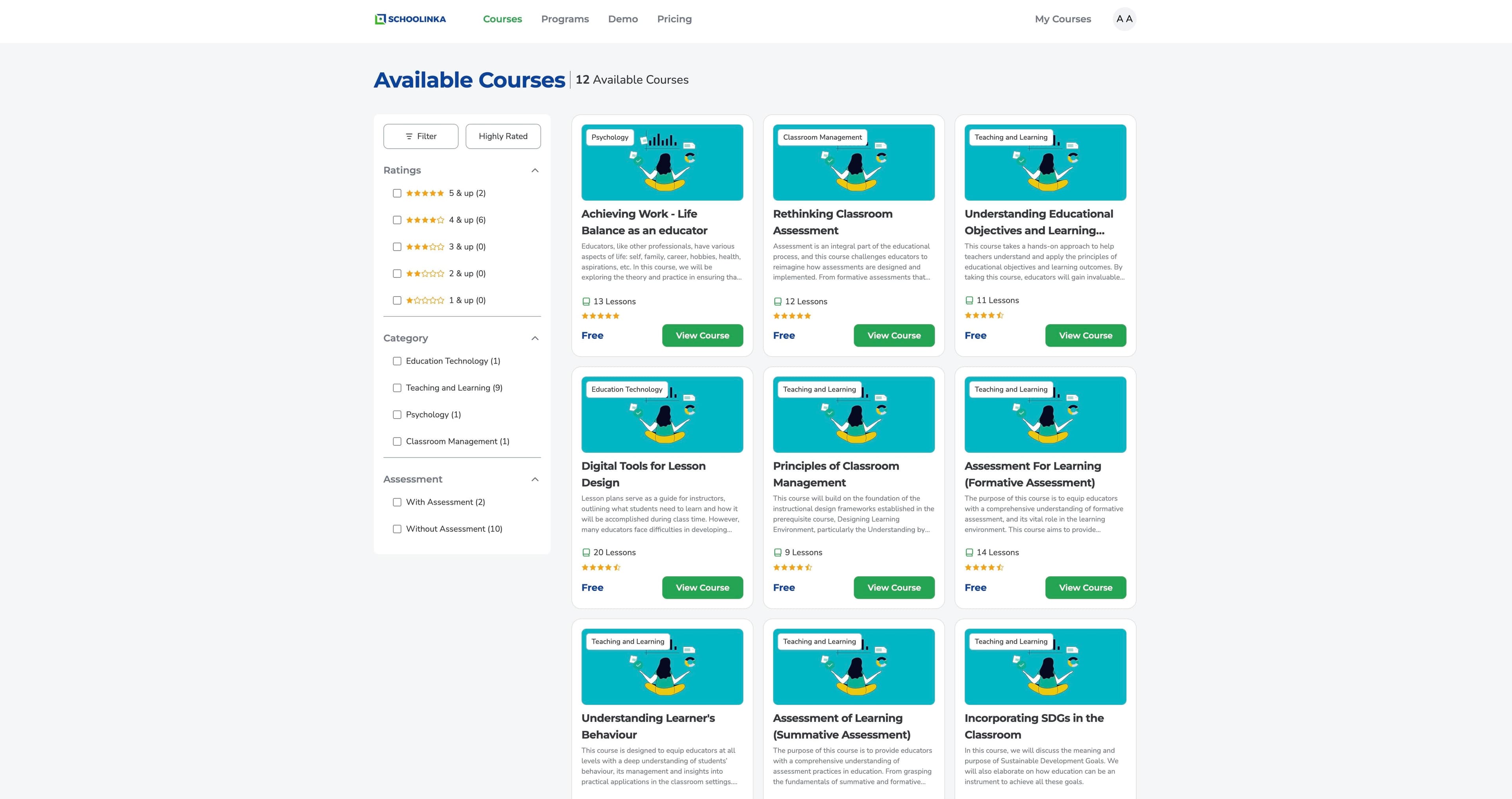 Schoolinka website Image 2