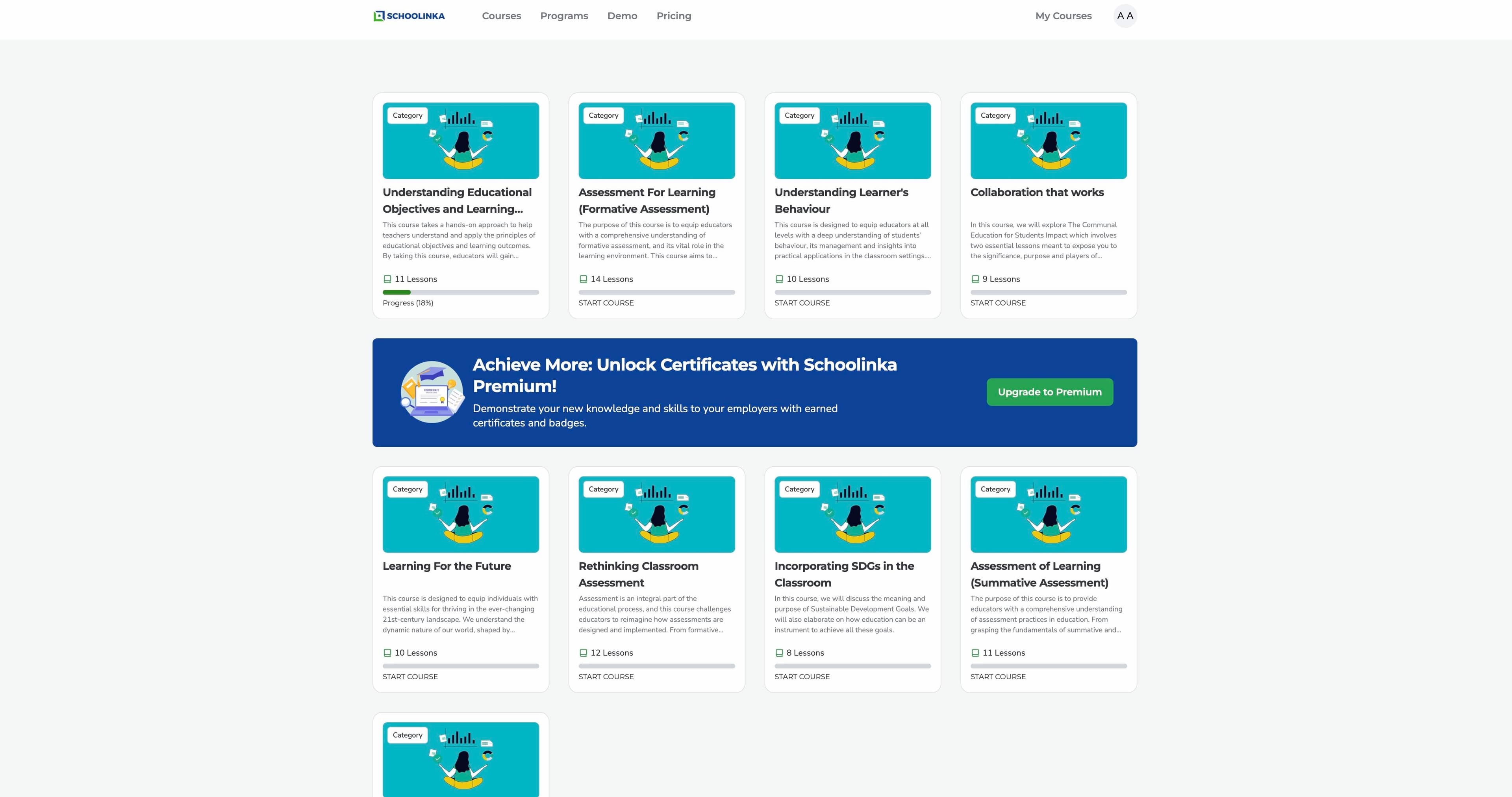 Schoolinka website Image 3