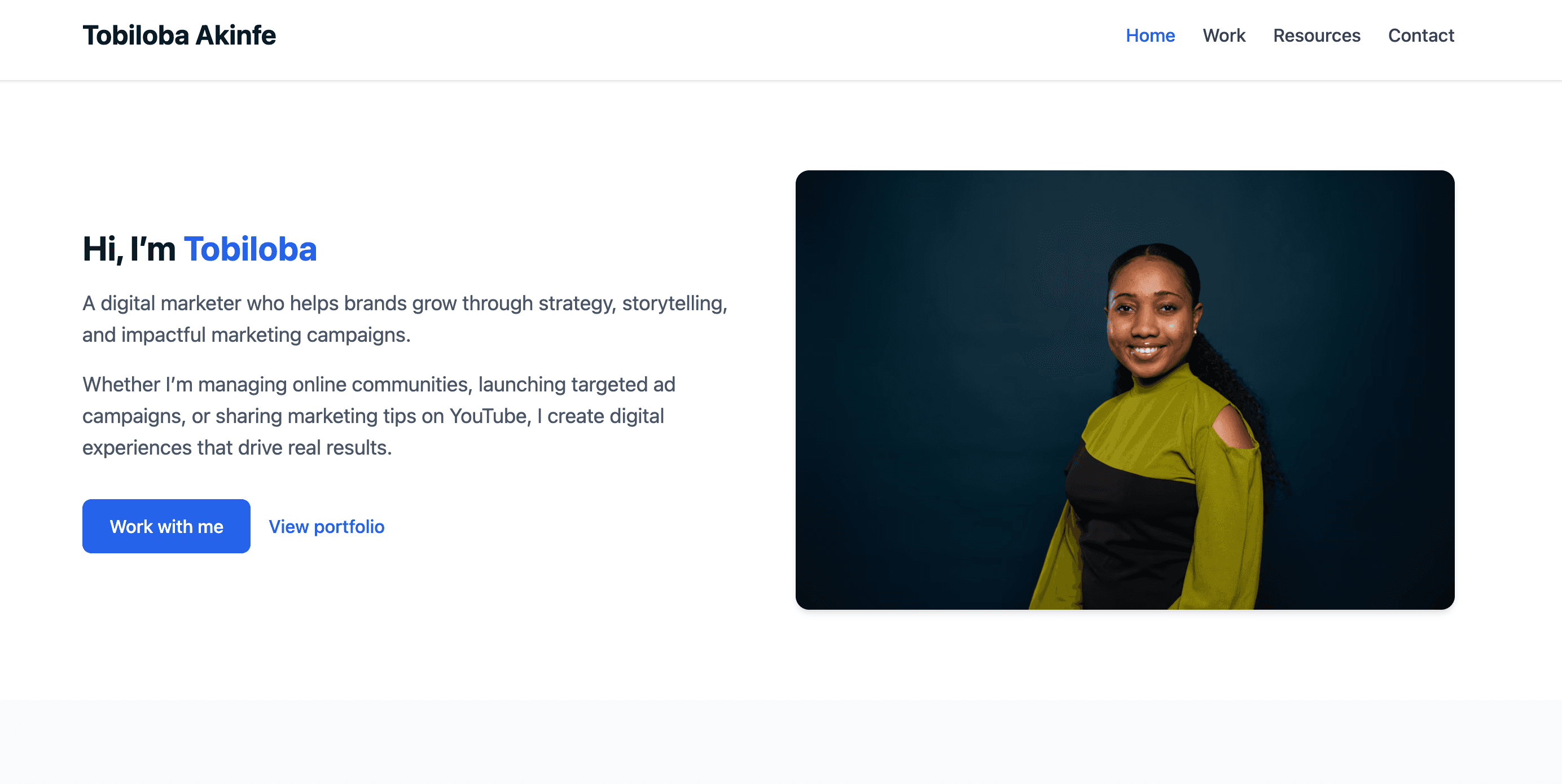 Tobiloba Akinfe Website Image 1